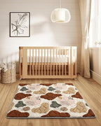 Blissful Diary Baby Play Mats for Floor, 47x47 Playpen Mat, Thicker Cushioning Padding Foam Playmat for Baby and Toddlers Infants, Non-Slip & Machine Washable, Boho Design