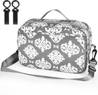 Accmor Stroller Organizer, Universal Stroller Organizer with Insulated Cup Holder Pocket, Dual Purpose Large Capacity Stroller Bag Caddy, Stroller Accessories Fits for Uppababy, Doona, Nuna Strollers