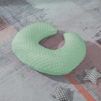 Nursing Pillow and Positioner for Breastfeeding, Ultra Soft Baby Breastfeeding Pillows for More Support for Mom and Baby, with Premium Removable Cover (Celadon)