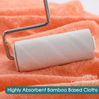 Wash Cloths 12 Pack, 13x13 inch Extra Large White Face Towel on Sensitive Skin, Super Soft and Skin Friendly Bath Washcloths for Face and Body, Easy to Clean Fast Dry Facial Cleaning Cloths with Loop