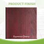 Full-Size Conversion Kit Bed Rails Compatible with Delta Children Convertible Cribs - Solid Wood Rail #0050 - Toddler & Adult Bed Rail for Full-Size Beds - Baby Furniture (Espresso Cherry - 205)