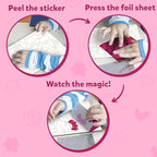 Skillmatics Foil Fun - Dress Up, No Mess Art for Kids, Craft Kits & Supplies, DIY Creative Activity, Travel Toys, Gifts for Girls & Boys Ages 4, 5, 6, 7, 8, 9, Travel Toys