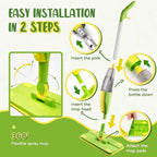 Toddler Spray Mop-Montessori Toys Mini Size Cleaning Mini Mop That Really Spray -Kid Pretend Play Toys Gift for Toddlers Girls Boys