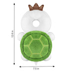 Tortoise WZ S4 Toddler Head Safety Pad Adjustable Backpack with 3 Pairs Baby Socks for Walker & Crawling