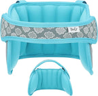 NAPUP Child Head Support for Car Seats – Safe, Comfortable Head & Neck Pillow Support Solution for Front Facing Car Seats and High Back Boosters – Baby Infant Toddler & Kids Travel Accessories (Teal)