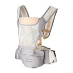 Baby Carrier, Newborn to Toddler(25-60 lbs), Adjustable Detachable 6-in-1 Ergonomic Toddler Carrier, Easy-to-Use, Front & Back Carry & Baby Hip Carrier for Hands-Free Parenting