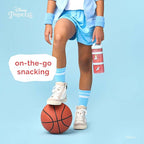 Whiskware Disney Princess Cinderella, Stackable Snack Containers for Kids, 3 Stackable Snack Cups for School or Travel, Backpack and Cupholder Friendly, Glass Slipper