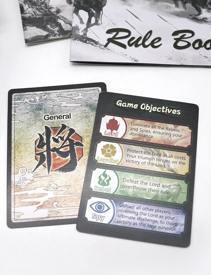 War of The Three Kingdoms sanguosha - Standard Edition Strategy Games Card Board Games for Adults Warlord Game, Chinese History, 2 to10 Players (Standard Edition)