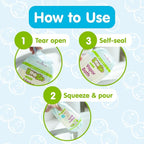 Boogie Kids Botanical Bubble Bath, Soothing Vapor, Made with Plant Extracts, Natural Essential Oils, Mint Eucalyptus, 16 oz (Pack of 1)