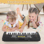 Kid Keyboard Piano - 37 Keys Piano Toys for Kids Beginners Electronic Pianos with Microphone Educational Musical Toy for 3 4 5 6 7 8 Year Old Boys Girls Gift