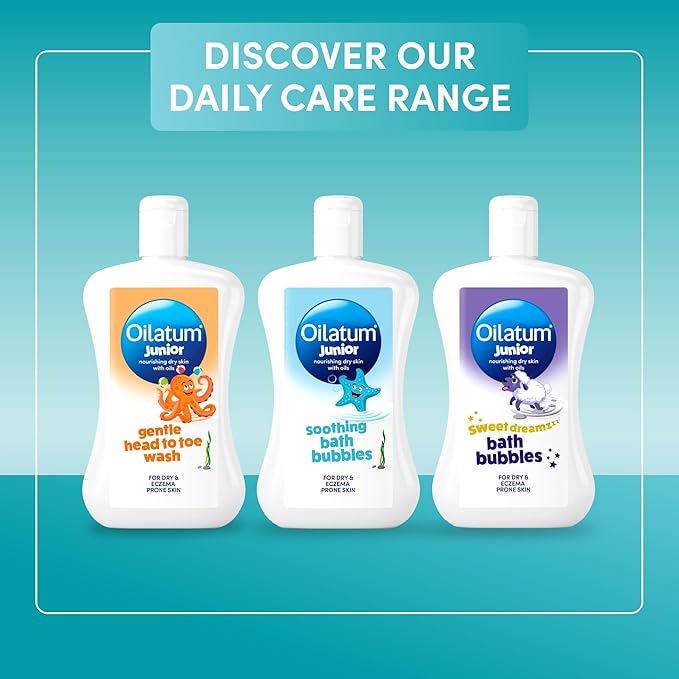 Oilatum Daily Junior Head To Toe Wash for Dry skin, 300 ml