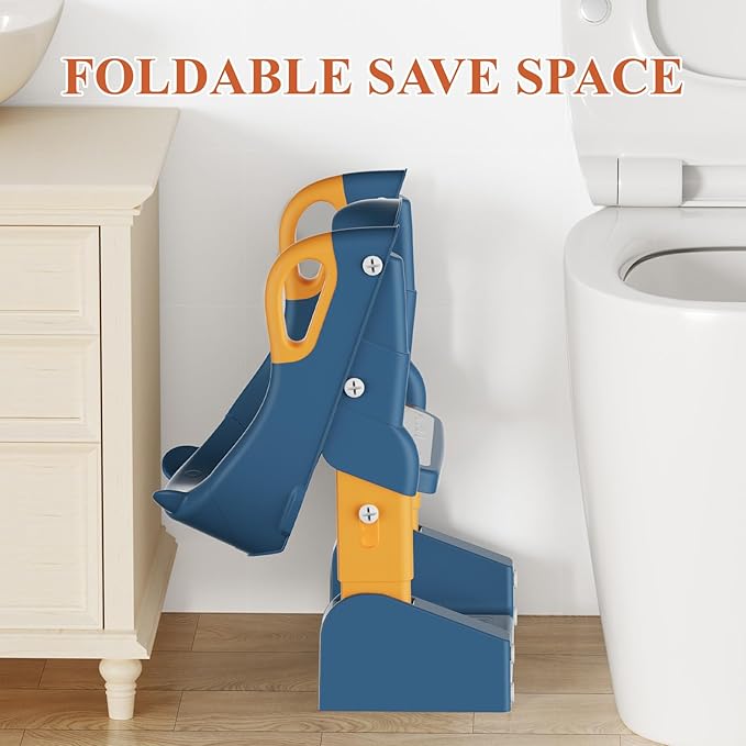 Potty Training Seat, Toddler Toilet Seat for Little Boys Girls, Potty Training Toilet with Urinals, Toddler Step Stool Ladder and Splash Guard