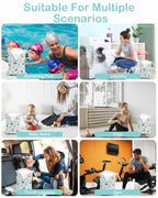 ALVABABY 3 Cloth Diaper Wet Dry Bags Waterproof Reusable with Two Zippered Pockets Travel Beach Pool Daycare Soiled Baby Items Yoga Gym Bag for Swimsuits or Wet Clothes Small Medium Large 3L-ZM29