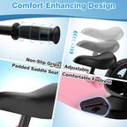 Ridego 12 or 14 Inch Balance Bike for Kids 2-6 Year Old,Lightweight Kids Bike with Adjustable Seat, Push Bicycle with Air Rubber Tires，Ride-on Toys Birthday Gift