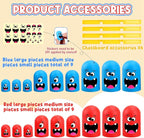 Tic Tac Toe Game: Kids’ Board Game Nesting Tic Tac Toe Strategic Board Game for Kids and Adults, Strategy Head to Head Games Boosts Logical Thinking Suitable Party Family Tabletop Games