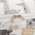 Nursing Pillow for Breastfeeding,Ergonomic Baby Feeding Pillows with Removable Washable Cotton Slipcover, Adjustable Waist Strap,Plus Size,More Support for Mom and Baby(Blue Leaf)