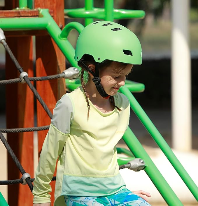 Bike Skateboard Helmet, Adjustable and Multi-Sport for Skate Scooter, 3 Sizes for Adult Youth Kids Toddler