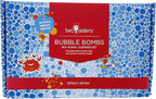 Sea Animal Bath Bombs for Kids with Surprise Toys Inside (6 Pack) - Bubble Bomb Stocking for Girls and Boys, Gentle and Safe Ingredients, USA Made, Ideal Gift for Children & Teens by Two Sisters