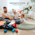 Baby Lounger for Newborn: Skin-Friendly & Breathable for 0-12 Months Infant Tummy Time Playtime & Diaper Changes - Portable & Lightweight Cushion for New Parents