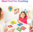 Toddler Spanish Learning Flash Cards, 60 PCS Double Sides Bilingual Flashcards for Numbers, Colors, Shapes, Sight Words, Learn Spanish for Kids, Preschool Kindergarten Learning Activities