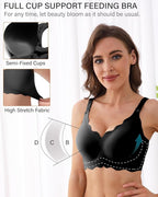UHdod Nursing Bras for Breastfeeding, Maternity Bra for Pregnancy, Breastfeeding Bras for Women Maternity Bras for Women