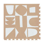 Lillefolk Baby Play Mat for Floor – 6x8ft Terracotta | Soft Non Toxic Premium EVA Foam Tiles for Tummy Time, Crawling & Playroom – Waterproof Interlocking Floor Mat for Babies & Toddlers (12 Tiles)