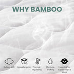 Baby Bamboo Sleep Sack, 70% Rayon Made from Bamboo 30% Cotton 1.0 TOG Infant Wearable Blanket