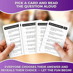 QUOKKA Who Knows Better? - History - Family Card Trivia Game | Fun Learning & Educational Questions for Families | Suitable for Boys & Girls