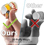 6 Set Reusable Sticker Books for Toddlers 2-4,1-3, Kids 3D Puffy Stickers (Dinosaurs, Forest, Town, Pets, Construction, Insects), Sticker Activity Books