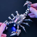 Adult 3D Metal Puzzle, Punk Scorpion Metal Model Set, 3D Puzzle Mechanical Insect Building Blocks, Fun DIY Assembly,high-end Men's Gifts.