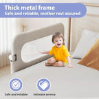 Baby Bed Rails Guard for Toddlers - 32" Toddler Bed Rail for Queen Full King Twin Crib Bunk Size Bed Adjustable Heights & Foldable Portable Bedrail Extra Tall Child Safety Side Railing Guards for Kids