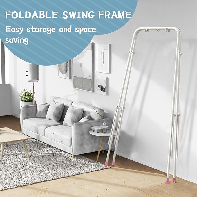 G TALECO Gear Baby Jumper with Stand,Baby Bouncer,Easy Set-Up,Baby Exerciser for Active Babies,Suitable for Indoor and Outdoor, Pink (Water Mat Include)