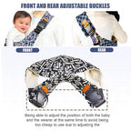 Baby Sling Carrier,Baby Sling,Toddler Carrier,Adjustable and Non-Slip Hip Seat Carriers Carrying 10-30 lbs(Grey Leopard)