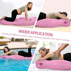 Inflatable Pregnancy Sleep Pillow: for Stomach Sleeping Full Body Mattress with Belly Hole Maternity Airbed for Pregnant Women Pregnancy Rest,Back & Hip Pressure Relief