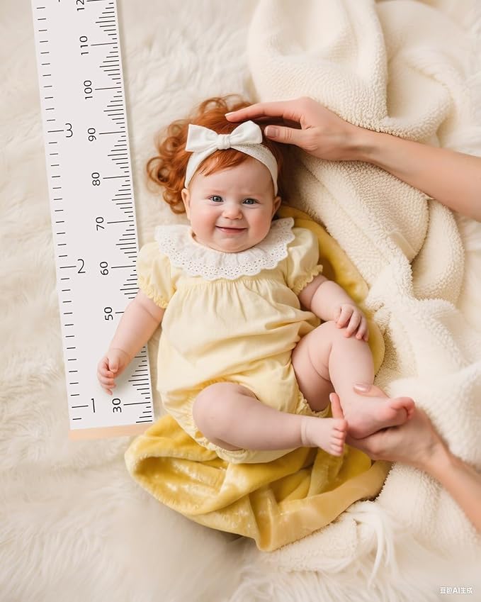 Height Chart for Kids Growth Chart for Wall Kids Height Wall Chart Kids Growth Chart Wall with Keepsake Box Height Measurement Wall Ruler Baby to Child Growth Tracker Neutral Nursery Wall Decor