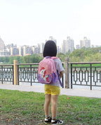 12 Inch Kids Small Toddler Preschool Travel Backpack Cute Cartoon Daypack (Unicorn Pink and Purple)