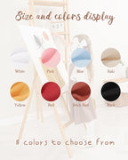 8 Pcs doboi Baby Girls Hair Clips Big Fable Hair Bows Cotton Linen Bows for Girls Hair Accessories for Baby Toddlers Kids-5.5 Inch