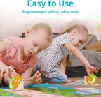 Qobo Coding Robot for Kids 3+, Screen-Free, Coding Pets with 30 Programming Card, USB Charging, Preschool STEM Learning Activities Toys for Toddlers, Educational Kits Gift for Boys & Girlss