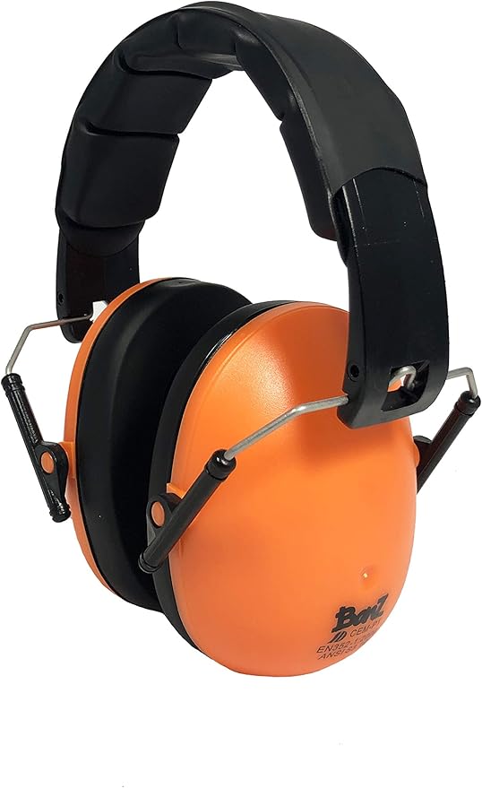 BANZ Kidz Earmuffs 2 Years & Older - Loud Noise Cancelling Kids Headphones & Toddler Ear Muffs, Size Adjustable