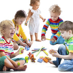 24 Pack 24 Blocks Mini Fidget Snake Cube Mini Twist Puzzle Cubes Magic Speed Cubes Toy for Kids Party Bag Fillers, Party Supplies