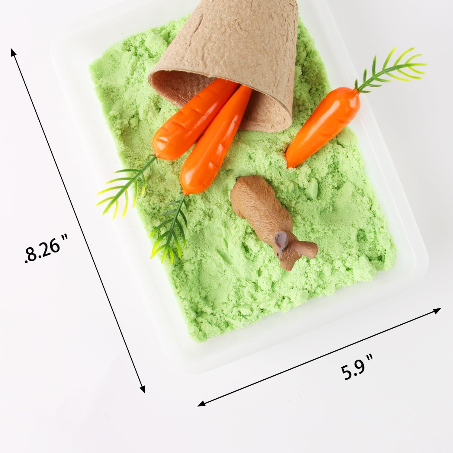 Farm Animal Sensory Bin Filler,Farm Figures Learning Educational Toys for Boys Girls