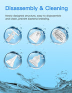 Baby Nasal Aspirator, Electric Nose Sucker with 5 Levels Suction, Soothing Light & Nursery Rhymes