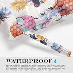 Wet Bag, Wet Dry Bag, Wet Bag for Swimsuit, Travel, Beach, Pool, Diapers, Dirty Yoga Gym Clothes, Makeup Bag, Waterproof Tropical Palm Leaves Decor Jungle Palm Leaf Favors