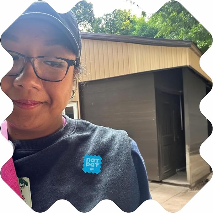 NATPAT BuzzPatch Mosquito Patches for Adults - Plant-Based Mosquito Patches, Non Toxic - The Original All Natural Citronella Essential Oil Insect Patch(40 Pack)