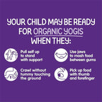 Happy Baby Organic Yogis Freeze-Dried Yogurt & Fruit Snacks, Mixed Berry, 1-Ounce Pouches (Pack of 8)