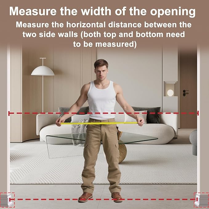 WAOWAO 71.65-85.03" Baby Gate Extra Wide Pressure Mounted Walk Through Swing Auto Close Safety Metal White Toddler Kids Child Dog Pet Puppy for Stairs,Doorways,Kitchen