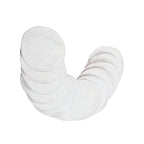 wegreeco Nursing Breast Pads (14 Pack) + Laundry Bag & Travel Storage Bag, 4.7 inch - Washable & Reusable Breastfeeding Nursing Pads (Rose Gold, Large, Plain Shape)