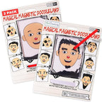 ArtCreativity Magnetic Drawing Face - 2 Pack - Travel Toys for Kids, Magnetic Toys Game, Magnet Drawing Doodle Board for Kids - Retro Toy, Vintage Toy, Travel Essentials Games for Ages 3+