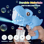 Onory 1 Pack Bubble Gun Machine for Kids, Bubble Gun with Bubble Solutions for Boys Girls, Bubble Blaster for Summer Toy, Party Favors, Outdoor & Indoor Activity, Birthday Gift, Bubble Blower