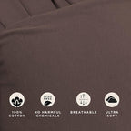 Moby - Classic Baby Wrap Carrier for Newborns & Infants, Hands-Free Newborn Wrap Swaddle Holder - Hickory